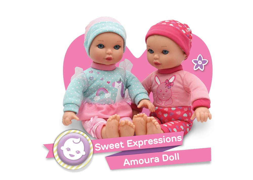 AMOURA SWEET EXPRESSIONS DOLL